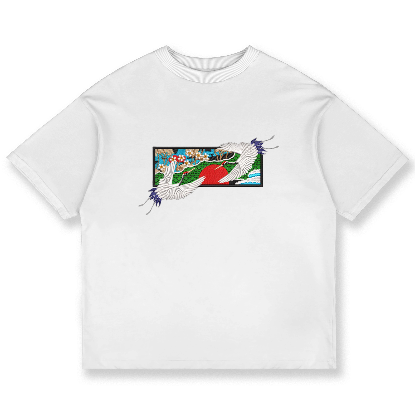 Red-Crowned Crane II