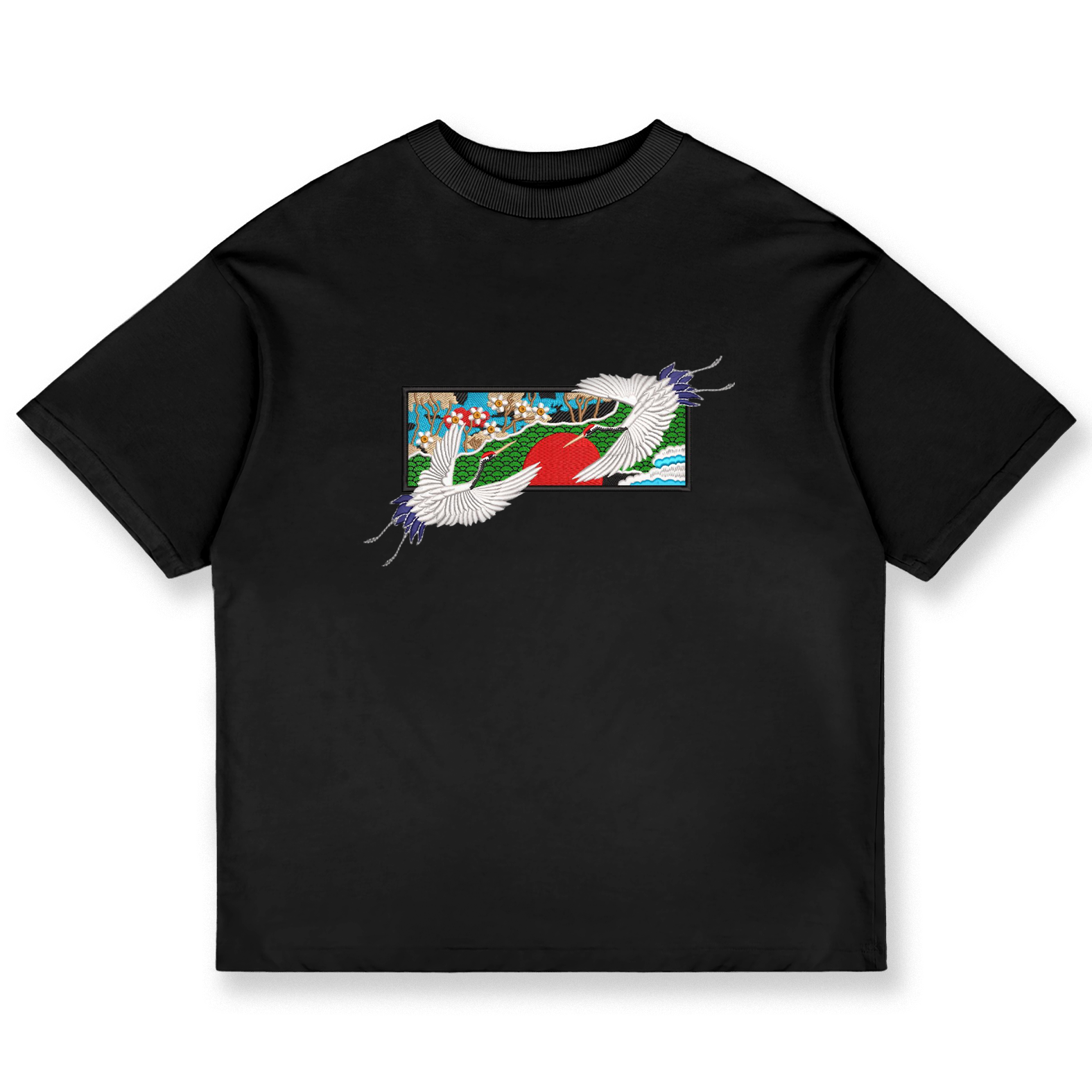 Red-Crowned Crane II