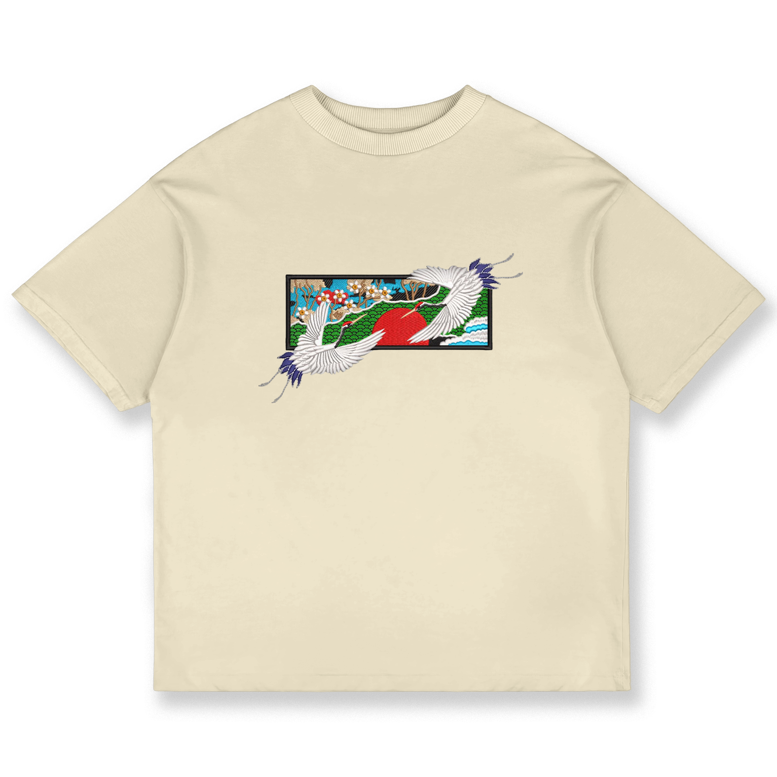 Red-Crowned Crane II